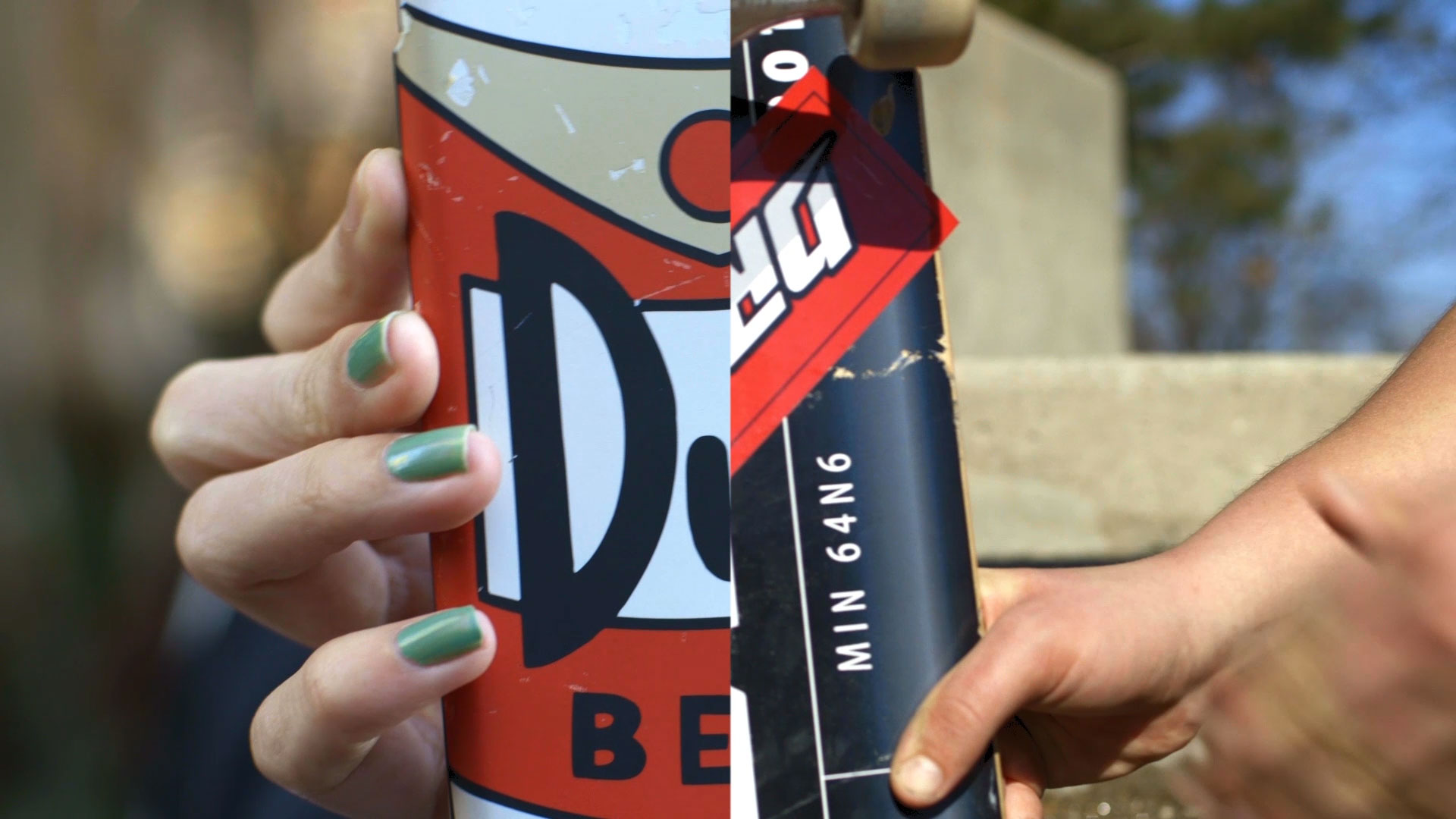 CUCU covers kickstarter video split-screen we love to customize kickstarter video still frame customization phone case skateboard sticker crowdfunding indiegogo